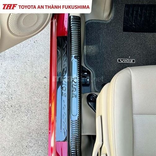 Vios G 2022 màu đỏ , ODO 1277 km 