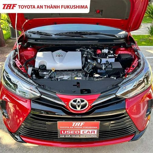 Vios G 2022 màu đỏ , ODO 1277 km 