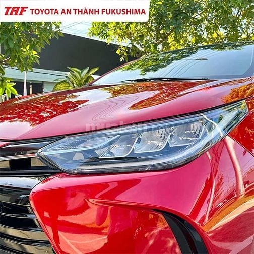 Vios G 2022 màu đỏ , ODO 1277 km 