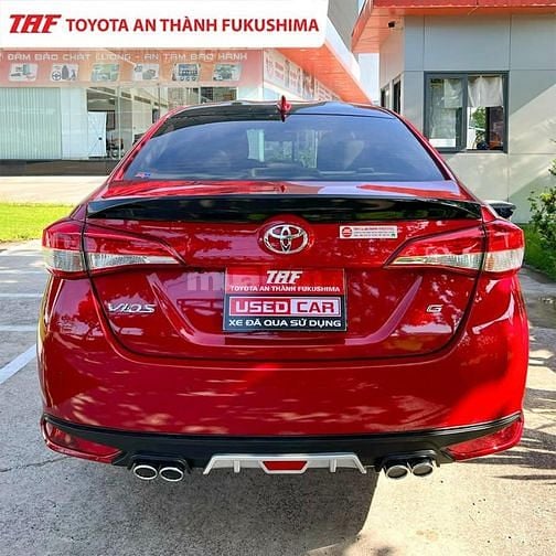 Vios G 2022 màu đỏ , ODO 1277 km 