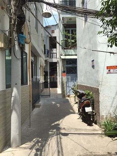 Bán 01 nhà Hẻm B159 Xóm Chiếu, P16 Q.4, 4 tầng. Sổ hồng riêng, Giá tốt
