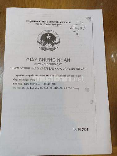 CẦN BÁN GẤP LÔ ĐẤT ĐẸP BÌNH PHƯỚC CHÍNH CHỦ