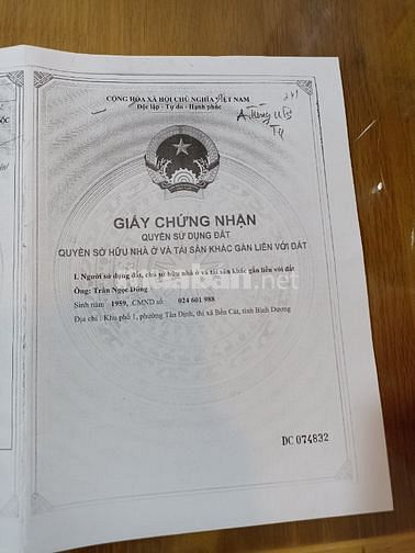 CẦN BÁN GẤP LÔ ĐẤT ĐẸP BÌNH PHƯỚC CHÍNH CHỦ