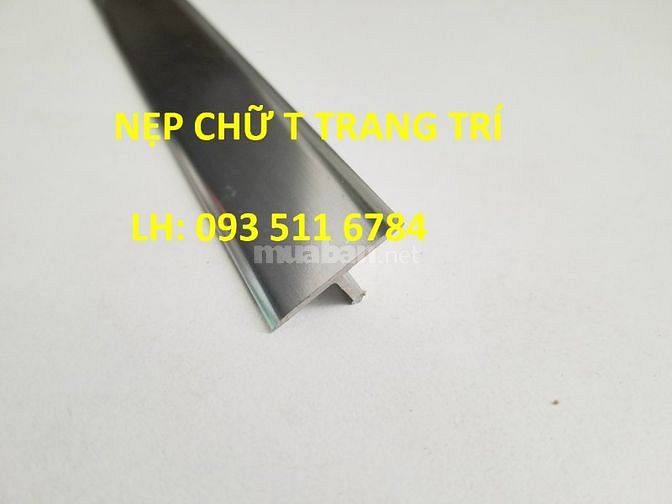 Nẹp T25 nhôm nối sàn - Nẹp T Inox màu trang trí