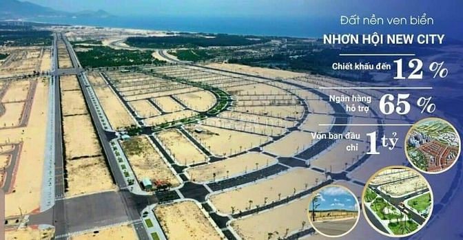 Bán đất mặt biển Quy Nhơn , gần khu du lịch FLC 