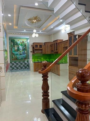 Nhà mới hẻm 8m Hương Lộ 2, Bình Tân. 4,01 x 18,26m vuông vức (73,3 m2)