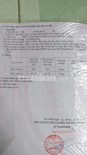 Cần Bán Đất Vị Trí Đẹp Tại Hòa Thành Tỉnh Tây Ninh
