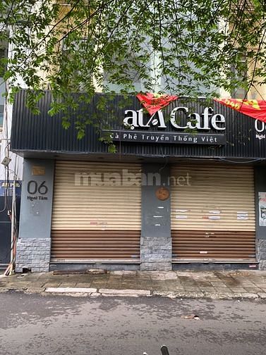 Bán nhà mặt phố Nghi Tàm, Tây Hồ, 115m2, 4 tầng, mặt tiền 6,7m