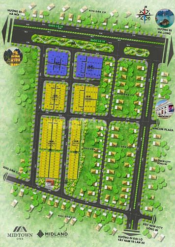 MIDTOWN ONE-PHÁP LÝ ĐẦY ĐỦ- TÂM ĐIỂM ĐẦU TƯ MỚI TẠI TP. UÔNG BÍ