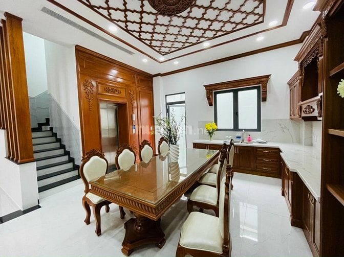 Bán Nhà phố,Biệt thự 4Lầu Thang máy 8x16 Mặt tiền Luỹ Bán Bích Tân Phú