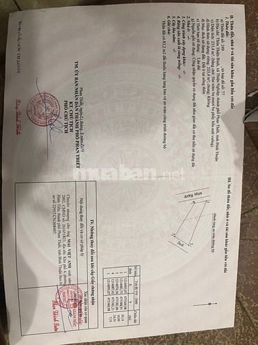 BÁN ĐẤT mặt tiền đường nhựa ( Hồ Giáo ). Thiện Nghiệp