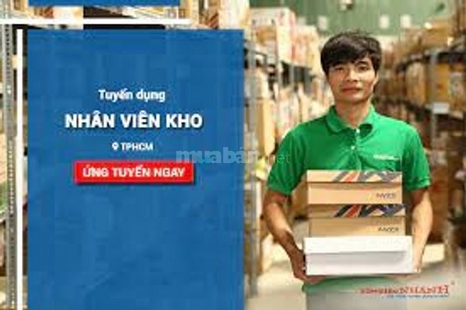 CẦN TUYỂN GẤP 01 NHÂN VIÊN KHO