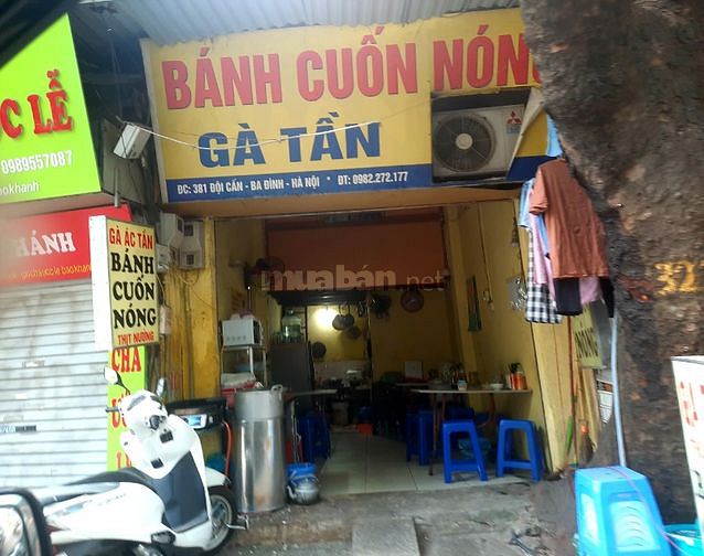 Chính chủ cần bán nhà mặt phố Đội Cấn, Ba Đình.