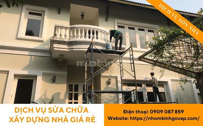 Chuyên sửa chữa, cải tạo nhà ở, xây dựng nhà mới uy tín, chất lượng
