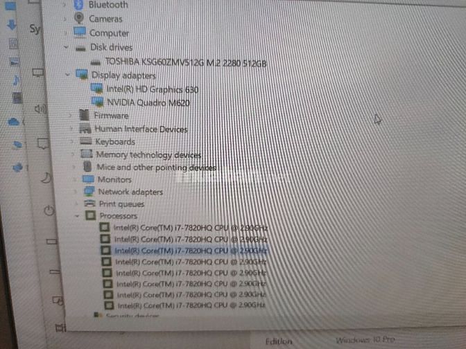 Laptop dell 7520 dòng máy trạm