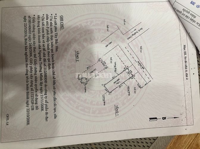Cần bán nhà gấp nhà quận 12, 5.7 tỷ thương lượng mạnh trong tháng
