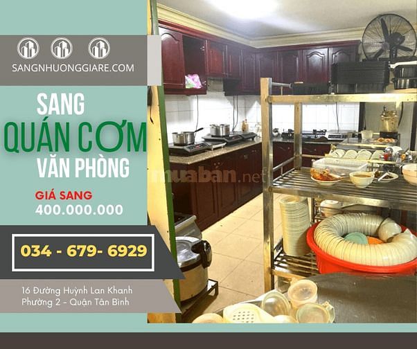SANG QUÁN CƠM VĂN PHÒNG Mặt Tiền NGAY SÂN BAY Huỳnh Lan Khanh Tân Bình