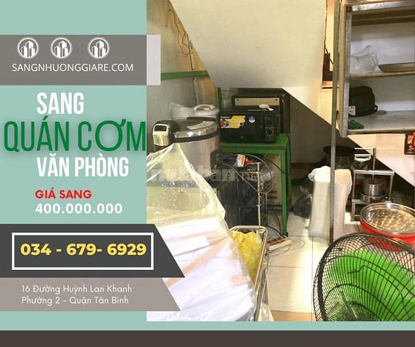 SANG QUÁN CƠM VĂN PHÒNG Mặt Tiền NGAY SÂN BAY Huỳnh Lan Khanh Tân Bình