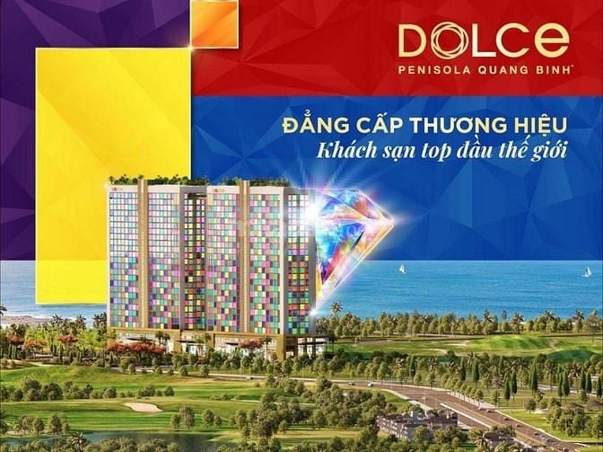 Từ 1,2 tỷ sở hữu căn hộ 6* DOLCE PENISOLA mặt biển Quảng Bình
