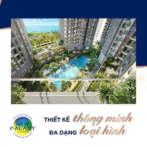 Shophouse biển New Galaxy Nha Trang chỉ còn vài căn đẹp, giá tốt
