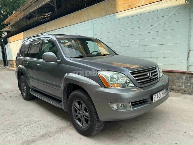 Bán xe 7 chỗ LEXUS GX 470, đăng ký 2005, nhập Mỹ, hai câu 4WD, máy V8