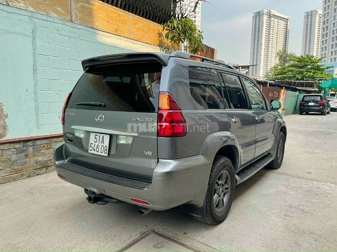Bán xe 7 chỗ LEXUS GX 470, đăng ký 2005, nhập Mỹ, hai câu 4WD, máy V8