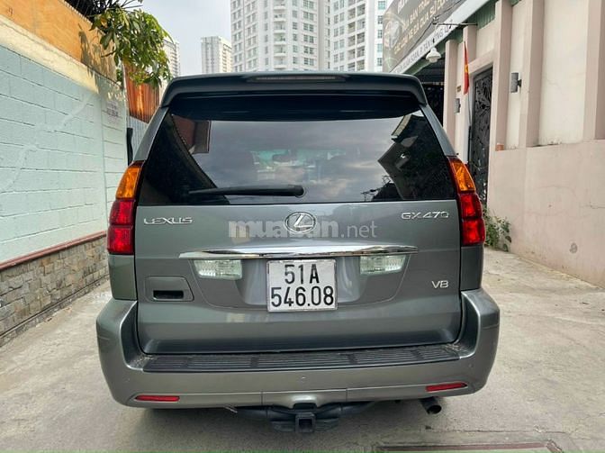 Bán xe 7 chỗ LEXUS GX 470, đăng ký 2005, nhập Mỹ, hai câu 4WD, máy V8