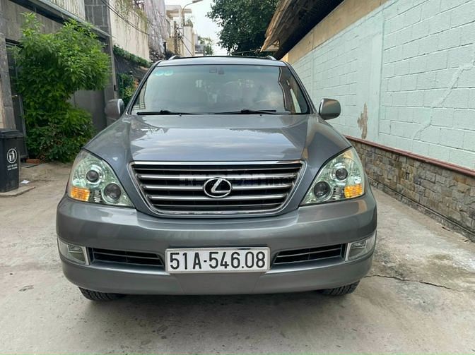 Bán xe 7 chỗ LEXUS GX 470, đăng ký 2005, nhập Mỹ, hai câu 4WD, máy V8