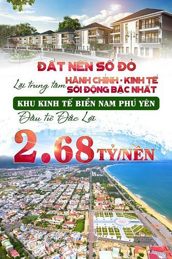 Đất nền KTT Nam Phú Yên_ TX. Đông Hòa