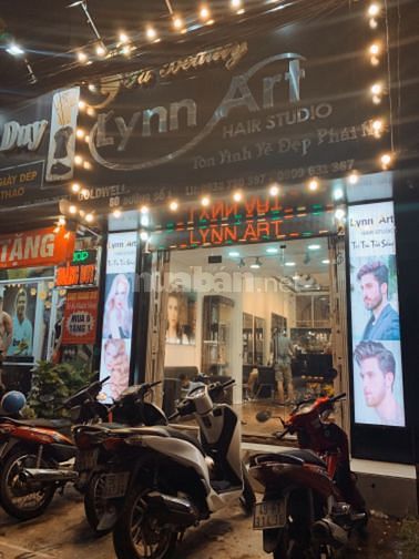 Sang salon tóc kinh doanh nhiều năm .miễn típ trung gian