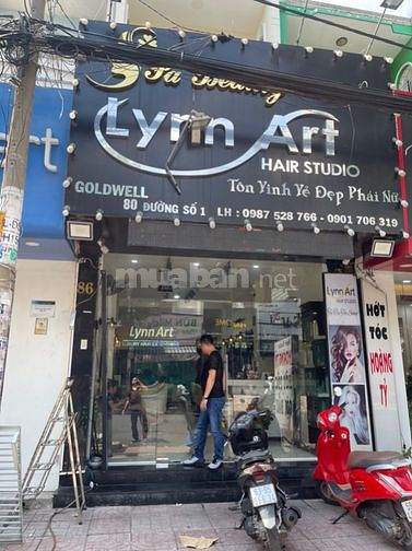 Sang salon tóc kinh doanh nhiều năm .miễn típ trung gian