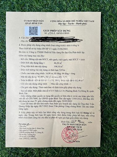 Chính chủ bán đất thổ cư hẻm xe hơi 673 Tình Lộ 10, P.Bình Trị Đông B