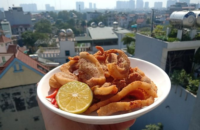 Tóp mỡ Triều Khúc, đặc sản Hà Nội, gia truyền