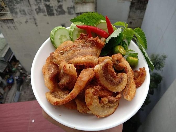 Tóp mỡ Triều Khúc, đặc sản Hà Nội, gia truyền