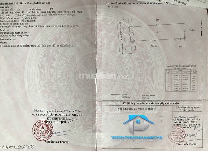 🅿️ BÁN ĐẤT MẶT TIỀN 5X19M 🅿️ ĐƯỜNG XE HƠI 90 DƯƠNG CÁT LỢI NHÀ BÈ