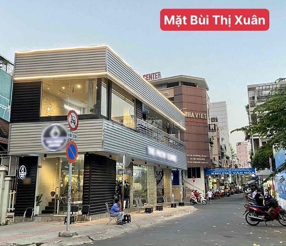 Góc 3 mặt tiền Bùi Thị Xuân-Lê Thị Riêng, 4.5x12.5m, 2 tầng, chỉ 32 tỷ