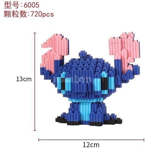 Lego lắp ghép 3D size mini, nhân vật hoạt hình 