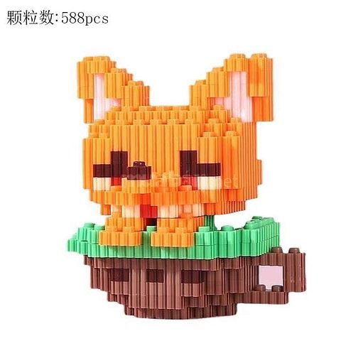 Lego lắp ghép 3D size mini, nhân vật hoạt hình 