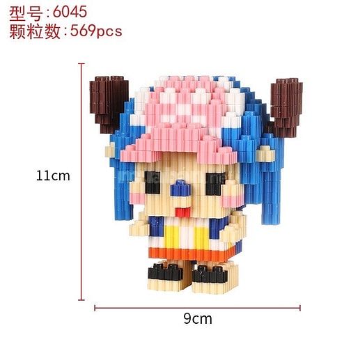 Lego lắp ghép 3D size mini, nhân vật hoạt hình 