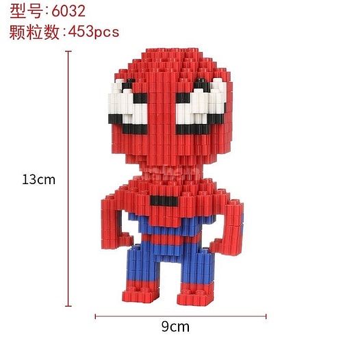 Lego lắp ghép 3D size mini, nhân vật hoạt hình 