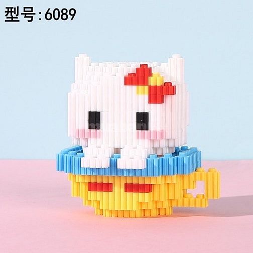 Lego lắp ghép 3D size mini, nhân vật hoạt hình 