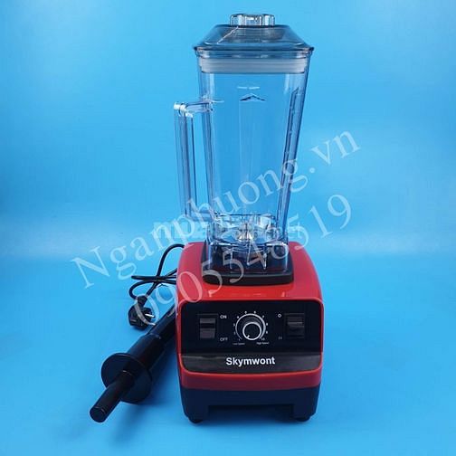 Máy xay sinh tố công nghiệp Skymwont 1500W - 2200W, cối xay 2 lít