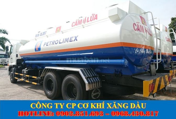 Xe bồn Hino 20 khối chở xăng dầu giá tốt giao ngay
