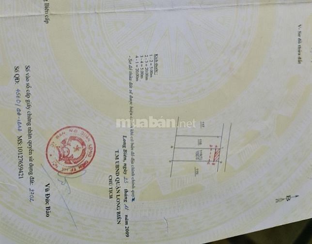 Bán nhà cấp 4 tặng 90m đất, mặt phố Nguyễn Văn Hưởng, ở và kinh doanh