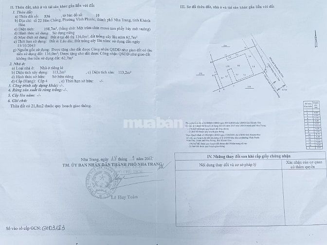 Đất gần Biển và khu du lịch hòn chồng nha trang 