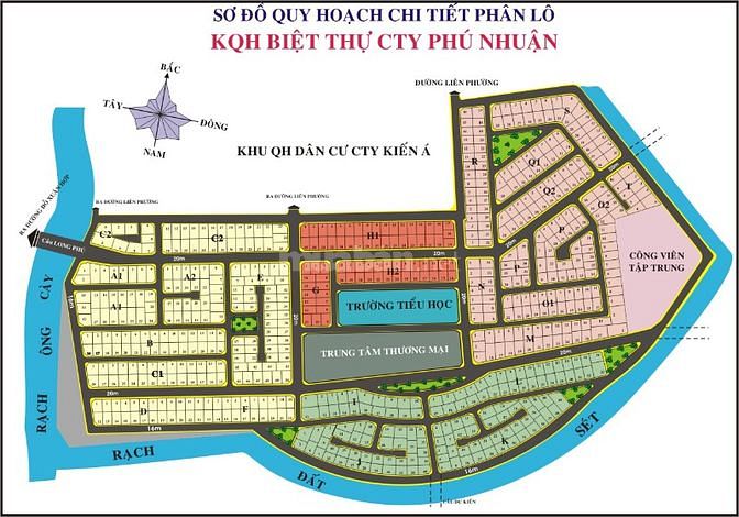 Bán đất phú nhuận đường đỗ xuân hợp gần Global city (290m2) 74 triệu/m