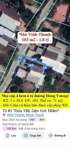 Giá đất tại Nhơn Trạch 05/05/2023!