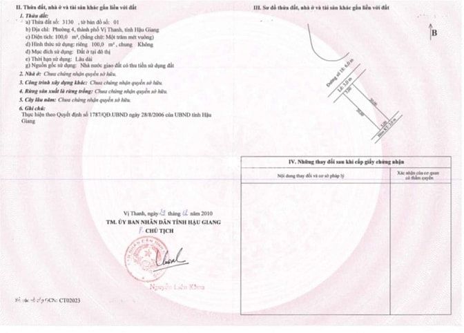 Đất ở đô thị P4 TP.Vị Thanh,thổ cư 100%, sổ sẵn, mặt lộ 12m, chỉ 690tr
