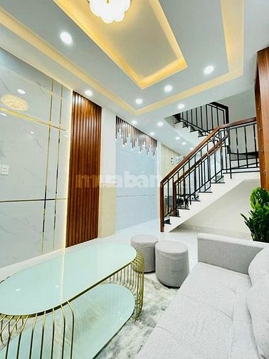 Bán nhà mới 100% 2 Lầu ( 4Pn) Ngay nguyễn Thị Tú, Bình Tân, Có SHR