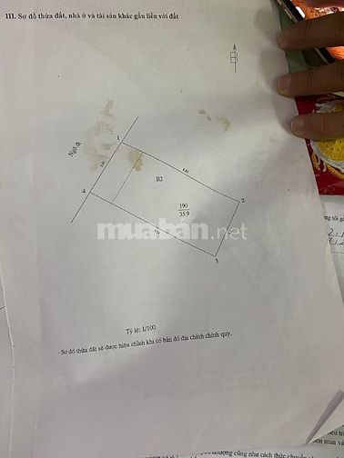 Nhà mặt ngõ Đội Cấn (Q. Ba Đình),DT 36 m2,3T,MT 3,9 m,SĐCC.Giá 5,75 tỷ